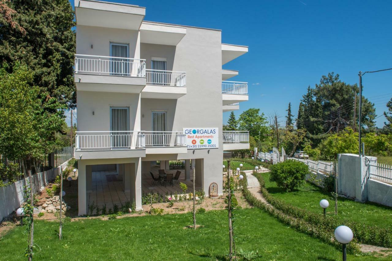 Georgalas Rest Apartments Nea Kallikrateia Exterior photo